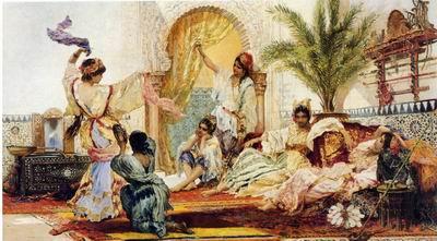 unknow artist Arab or Arabic people and life. Orientalism oil paintings 606 France oil painting art